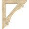 Ekena Millwork Merced Slat Rough Sawn Bracket, Douglas Fir, 6"W x 42"D x 48"H BKT06X42X48MRC06RDF - alternate 2